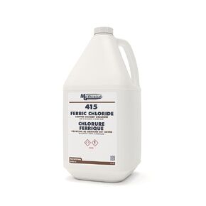 MG Chemicals - 415-4L Ferric Chloride Copper Etchant Solution, 4L Liquid Bottle, Dark Brown