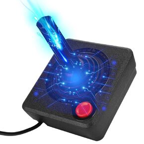 Tangxi 3D Game Joystick for Atari 2600,Retro Classic 3D Analog Mobile Gaming Joystick Controller Replacement for Atari,Compatible with Atari 7800 Console