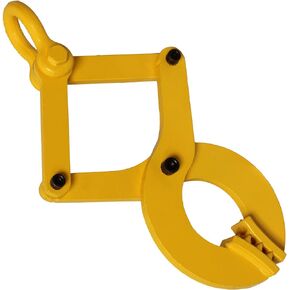 BISupply Pallet Puller Clamp, 6,000 lb pound Pulling Capacity, Pallet Grabber Hook Puller Tool for Forklift Chain