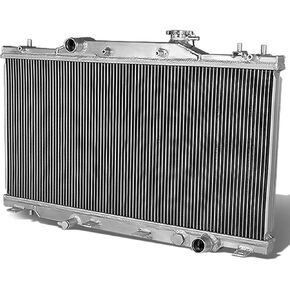 DNA Motoring RA-ARSX02-MT-2 2-Row Full Aluminum Radiator Compatible with 02-06 Acura RSX
