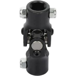 SCITOO 5/8"-36 Spline X 3/4" DD Steering joints 96mm Black Single U-Joint for Isuzu Trooper 3.5L