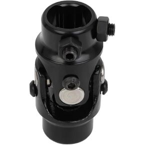 SCITOO 3/4" Round X 1" DD Steering joints,length 83mm Black Single U-Joint