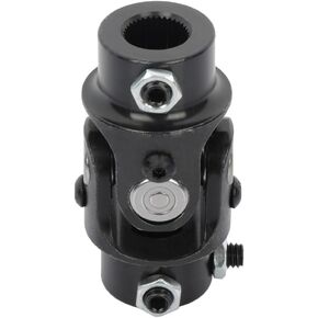 SCITOO 11/16-36 Spline X 3/4 DD Steering joints,length 83mm Black Single U-Joint