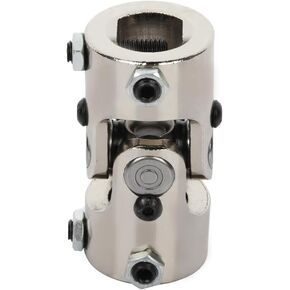 SCITOO 1" DD X 1" DD Steering joints,length 83mm Chrome Single U-Joint