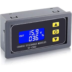 Low Voltage Disconnect, Icstation Low Voltage Cutoff DC 6V-60V 20A Battery Overcharge Overdischarge Protector Low Voltage Protection Module for Lithium Lead Acid Battery