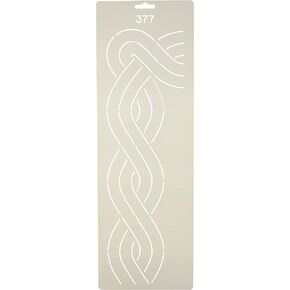 Corner and Border Quilt Stencil, 3-1/2"