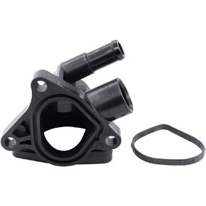NewYall Engine Coolant Thermostat Housing Case with Gasket