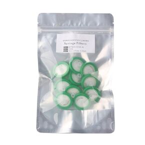 Syringe Filter PES(Polyethersulfone) 25mm Diameter 0.45um Pore Size Non Sterile 100/pk