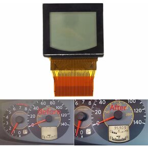 LCD with BONDED RIBBON for 2004 2005 2006 Nissan Quest Speedometer Cluster