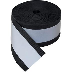 شريط شريط عاكس TCCFCCT عالي الوضوح، 2 بوصة × 66 قدم مخيط على شريط عاكس للملابس والحقائب المدرسية ومعاطف المطر، ديكور أمان شخصي DIY، عرض عاكس 2 سم، أخضر in Kuwait