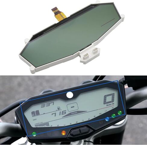 أداة العنقودية عداد السرعة شاشة الكريستال السائل لياماها MT-07 MT07 FZ07 التتبع 700 2014-2020 COG-VLTW2009-03 in Kuwait