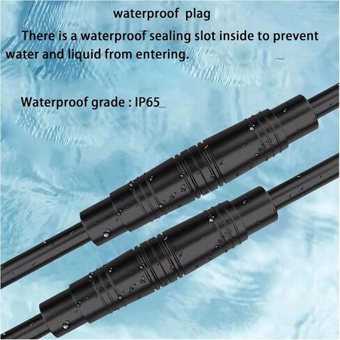 Julet 4Pin 3pin 2pin Male Female Waterproof Cable Electric Bike Extension Cable Connector in Saudi Arabia