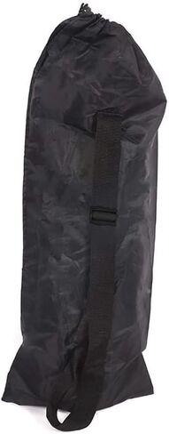 حقيبة حمل لوح التزلج MioCloth مع حزام كتف كروس قابل للتعديل للأطفال البالغين وحامل لوح طويل حقيبة ظهر برباط يدوية باللون الأسود in Kuwait