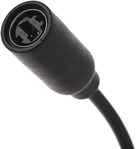 2 قطعة أسود USB الانفصالية PC تمديد كابل الحبل محول محول ل Xbox 360 وحدة تحكم سلكية غمبد ، USB كابل الانفصال الملحقات in Saudi Arabia