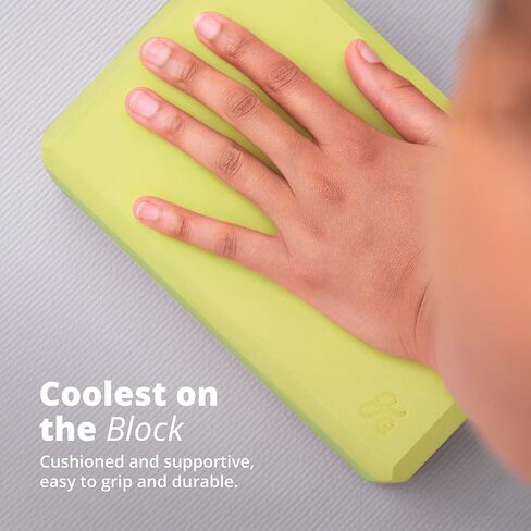 مكعبات اليوغا الفاخرة من Greater Goods لليوجا أو البيلاتس أو التأمل، (عبوة من قطعتين) in Kuwait