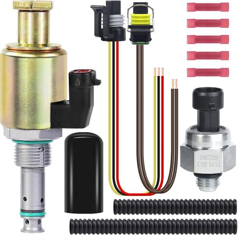 7.3 منظم ضغط صمام IPR ومستشعر ICP 7.3 ضربة قوية مع ضفيرة متوافقة مع Ford F250 F350 F450 F550 / Super Duty E350 E450 E550 / Excursion F650 F750 NO # F81Z9C968AA 1841217C91 in Kuwait