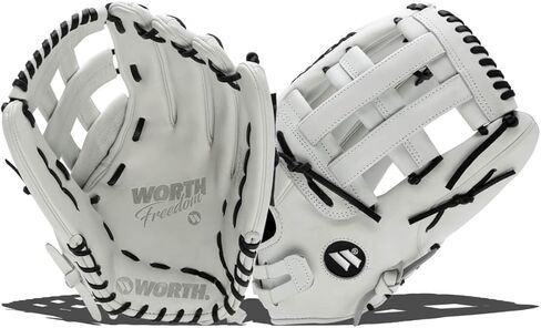 يستحق | قفاز الكرة اللينة من سلسلة Freedom Slowpitch | المقاسات 13 - 15 بوصة | أنماط متعددة in Kuwait