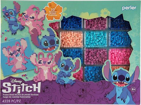 Perler Disney Stitch Kid's Crafts, Pattern Sizes Vary, Multicolor 4429 in Saudi Arabia