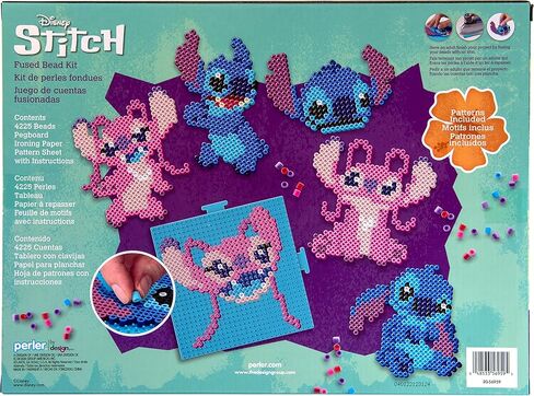 Perler Disney Stitch Kid's Crafts, Pattern Sizes Vary, Multicolor 4429 in Saudi Arabia