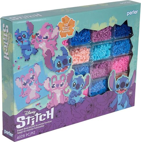 Perler Disney Stitch Kid's Crafts, Pattern Sizes Vary, Multicolor 4429 in Saudi Arabia
