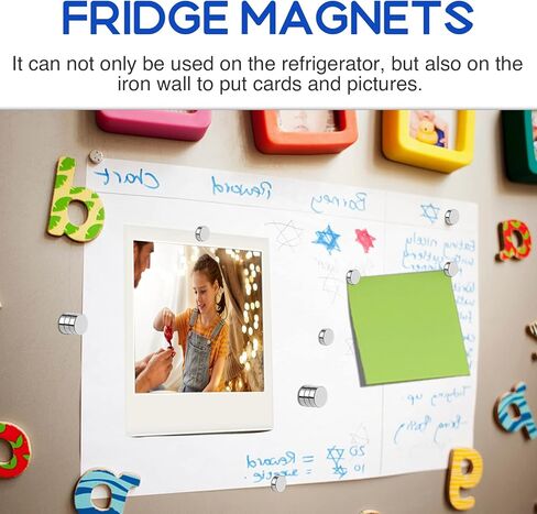 500 قطعة مغناطيس صغيرة، 5 × 1 مم مغناطيس صغير مغناطيس أرضي نادر، مغناطيس قرص نيوديميوم صغير للثلاجة، مغناطيس صغير متين للحرف اليدوية، DIY، المطبخ، السبورة البيضاء، المكتب، لوح المسح الجاف in Kuwait