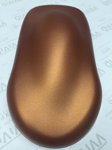 VViViD+ Matte Metallic Copper Rust (Ghost) Vinyl Wrap Roll (1ft x 5ft) in Saudi Arabia