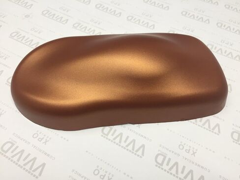 VViViD+ Matte Metallic Copper Rust (Ghost) Vinyl Wrap Roll (1ft x 5ft) in Saudi Arabia