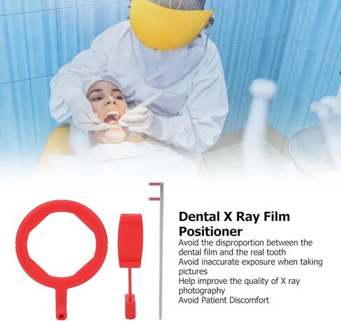ANGGREK Dental X Ray Film Positioner، الأسنان X راي فيلم تحديد المواقع كيت المحمولة داخل الفم X راي فيلم الموضع حامل للأحمر المولي in Kuwait