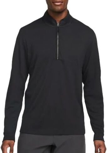 Nike 2022 Dri-FIT Victory Half-Zip Golf Pullover Black/Black/White X-Large in Saudi Arabia