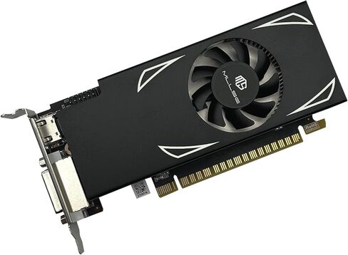 بطاقة رسومات GeForce GTX 750 Ti، 4 جيجابايت GDDR5 128-Bit PCI Express 3.0x16 واجهة DirectX 12 CUDA 640 مروحة واحدة منخفضة الطاقة لألعاب العمل (Mllse GeForce GTX 750 Ti) in Saudi Arabia