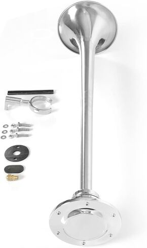 SEPEY Truck Air Horn 58cm 150DB مجموعة قرون بوق واحدة عالمية لقارب قطار السيارة in Saudi Arabia
