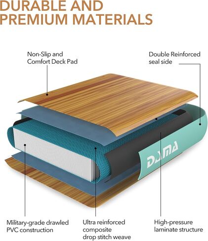 DAMA Inflatable Floating Dock Platform, Floating Docks for Lakes, Inflatable rafts Floating mat for Adults in Kuwait
