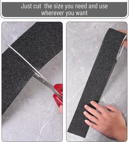 Mr. Pen- Grip Tape, 3 Inch, 23 Feet, Anti Slip Tape, Non Skid Tape, Black Grip Tape for Stairs, Non Slip Tape, Friction Tape, Stair Grips Non Slip, Waterproof Grip Tape Roll, Stair Tread Tape in Saudi Arabia