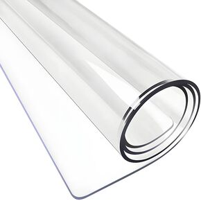 2.0mm Thick,TPU Transparent Desk Mat 24x16 Inch, Non-Toxic & Non-Slip Table Protector for Kids Study Desk, BPA-Free Clear Desk Pad, Easy to Clean Eco-Friendly Office Mat (61x41cm), Clear Desk Mat in Saudi Arabia