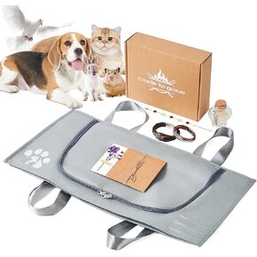 cradle to grave Pet Burial Bag Non-Woven Fabric Pet Caskets for Burial and Cremation, Eco-Friendly Dog Coffin, Pet Body Bag for Personalized Funeral of Dogs, Cats, Rabbits and Small Animals in Saudi Arabia