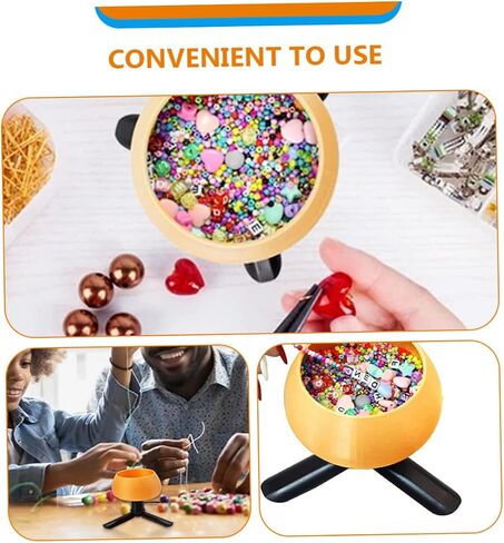 DIYEAH 1set Automatic Bead for Crafts Electric Beading Device USB Cable Portable Beading Tool for Multi-Strand Necklaces and Bracelets in Saudi Arabia