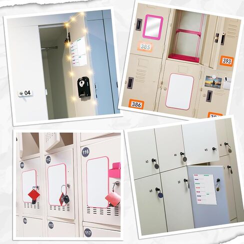 TaoBary 13 Pcs Pink Locker Organizer Kit Locker Accessories Includes Shelf Whiteboard Magnetic Mirror Storage Cup Dry Erase Rug Marker Light for Girls in Middle Back to School Decor in Saudi Arabia