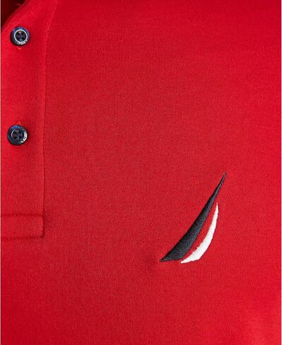 Nautica Men's Short Sleeve 100% Cotton Tipped Polo Shirt in Saudi Arabia