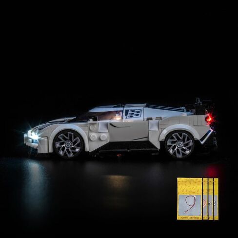 LED Lighting Compatible with Lego 77237 Speed Champions Dodge Challenger SRT Hellcat Sports Car, Light Kit Compatible with Lego Speed Champions 77237,NOT Included The Model Set in Saudi Arabia