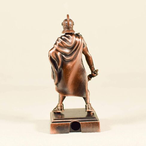 Die Cast Bronze Metal Roman Gladiator Sharpener - Roman Soldier Figurine - Replica Ancient Warrior Ornament Miniature in Saudi Arabia