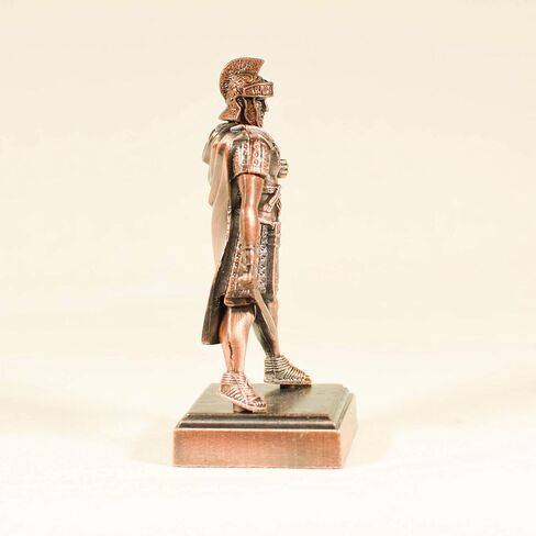 Die Cast Bronze Metal Roman Gladiator Sharpener - Roman Soldier Figurine - Replica Ancient Warrior Ornament Miniature in Saudi Arabia