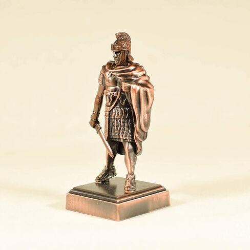 Die Cast Bronze Metal Roman Gladiator Sharpener - Roman Soldier Figurine - Replica Ancient Warrior Ornament Miniature in Saudi Arabia