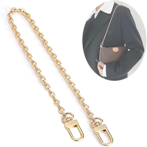 Purse Chain Strap Crossbody Gold Chain Shoulder Bag Replacement Strap in Saudi Arabia