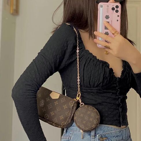 Purse Chain Strap Crossbody Gold Chain Shoulder Bag Replacement Strap in Saudi Arabia