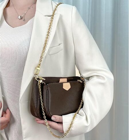 Purse Chain Strap Crossbody Gold Chain Shoulder Bag Replacement Strap in Saudi Arabia