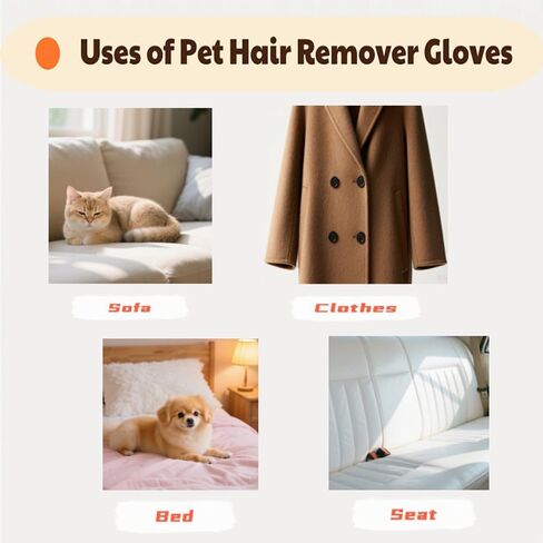 2 PCS Cat Comb Dog Comb Tool, 1 PCS Pet Hair Removal Gloves Brush, Reusable Pet Cat Dog Hair Removal Grooming Gloves Brush Tool (2PCS+1PCS) in Saudi Arabia
