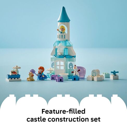 Lego Duplo Disney Anna و Elsa’s Frozen Castle Party - Toddler Toy for Girls and Boys 2+ - لبنات بناء للعب التظاهر والتنمية الحسية - هدية تعلم ما قبل المدرسة للأطفال - 1045555 in Saudi Arabia