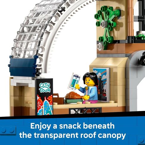 LEGO City Central Train Station Building Toy - Multi-Level Pretend Play Set for Boys & Girls, Ages 7+ - Building Blocks for Kids Who Love Train Sets - Gift Idea for Holidays & Birthdays - 60469 in Saudi Arabia