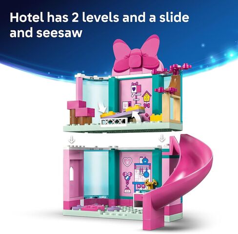 لعبة Lego Disney Minnie's Pet Hotel Toddler Toy - Minnie Mouse Building for Girls and Boys ، Ages 4+ - Mickey Mouse Clubhouse Preschool Learning & Educational Toy - Disney Gift Idea لأعياد الميلاد - 43274 in Saudi Arabia