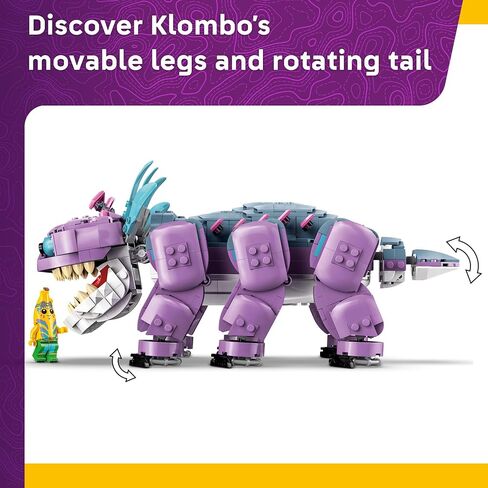 LEGO Fortnite Klombo Kids Toy - Fortnite Action Figure with Peely and Oro Minifigures - Pretend Play and Building Toy for Girls and Boys 10+ - Gift Idea for Birthdays and Gaming Fans - 77077 in Saudi Arabia